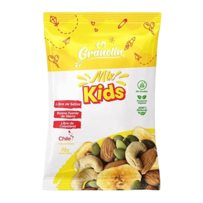 Granolin - Mix Kids 25g - mix de frutos secos para niños (sin gluten)