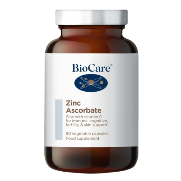 Zinc Ascorbate 60 cápsulas