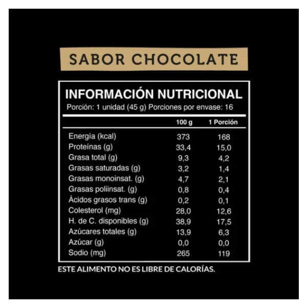 Wild Foods - CAJA 16 UNID Protein CHOCOLATE Wild Foods