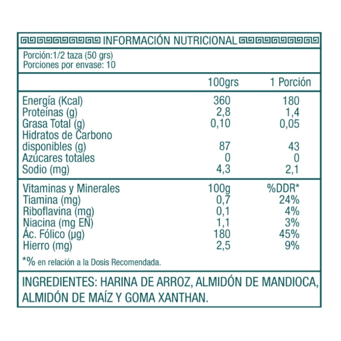 Premezcla Tres Harinas 500g