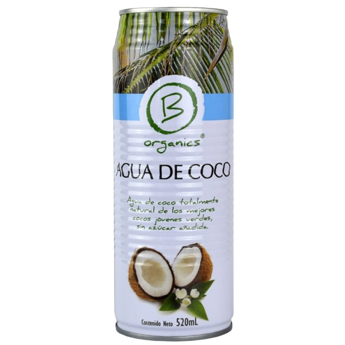 Agua de coco orgánica 520 ml.