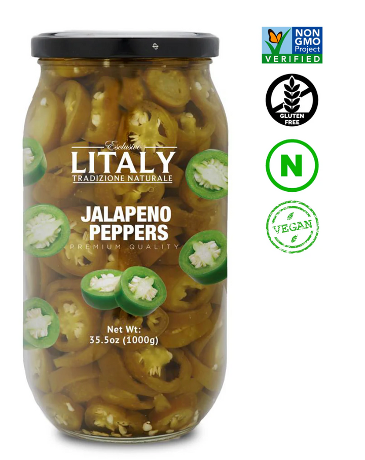 Jalapeño peppers - Chile Jalapeño Rebanado 1000 gr