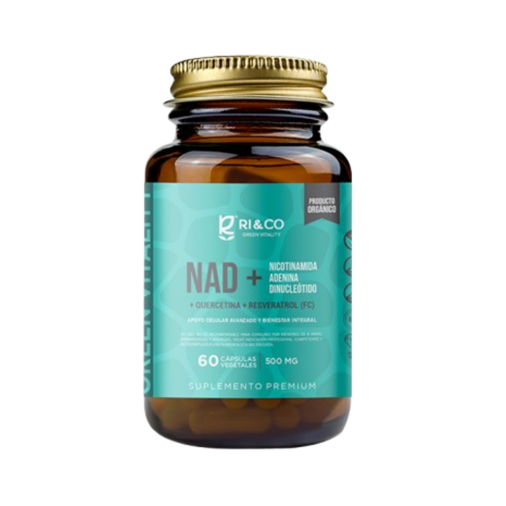Cápsula NAD+ Quercetina y Resveratrol Rynco