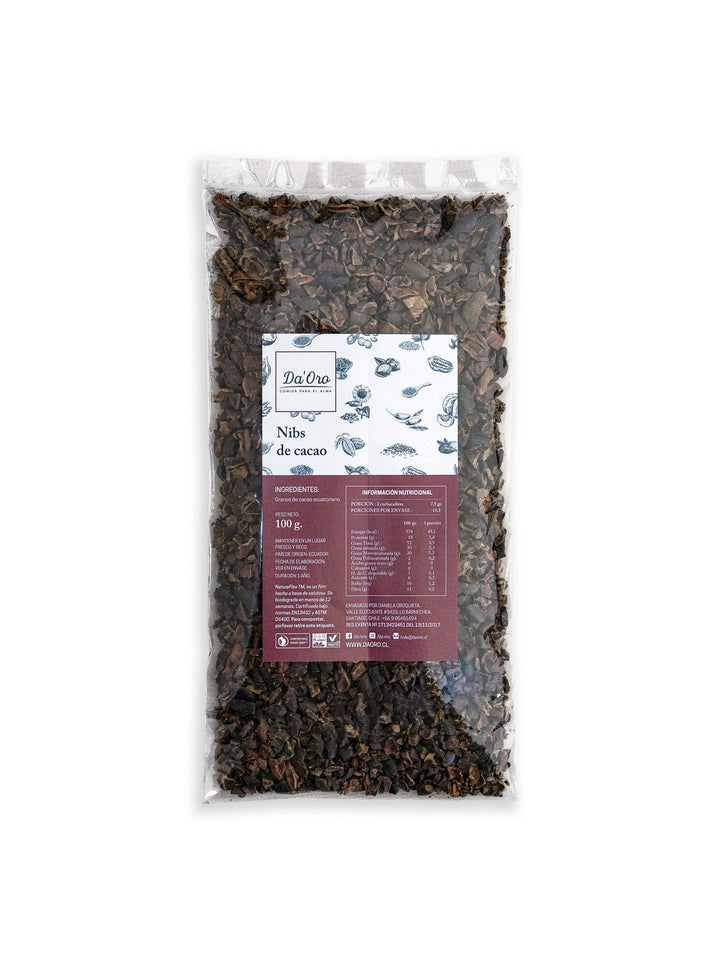 Da Oro - Nibs de Cacao 100g Cacao Nibs