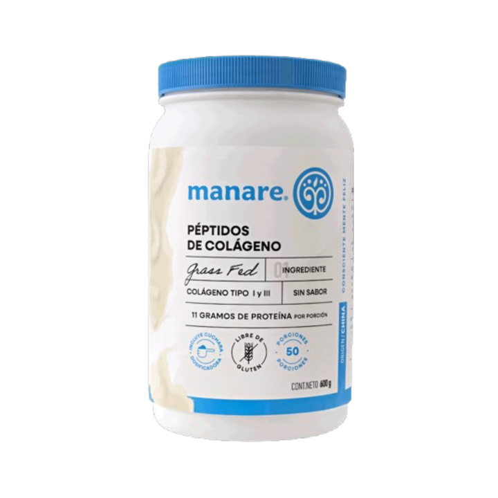 Péptidos De Colágeno Hidrolizado 600g Manare