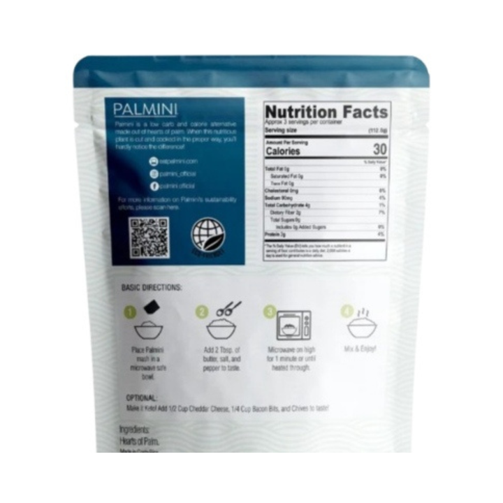 Puré De Palmitos Palmini 338g