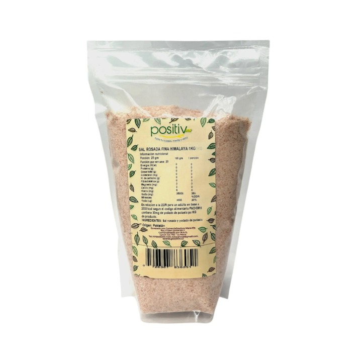 Sal Rosada Fina De Himalaya 1kg