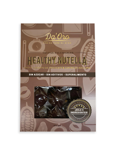 Trufas Gold Healthy Nutella (vegano, sin azúcar, sin gluten) 162g