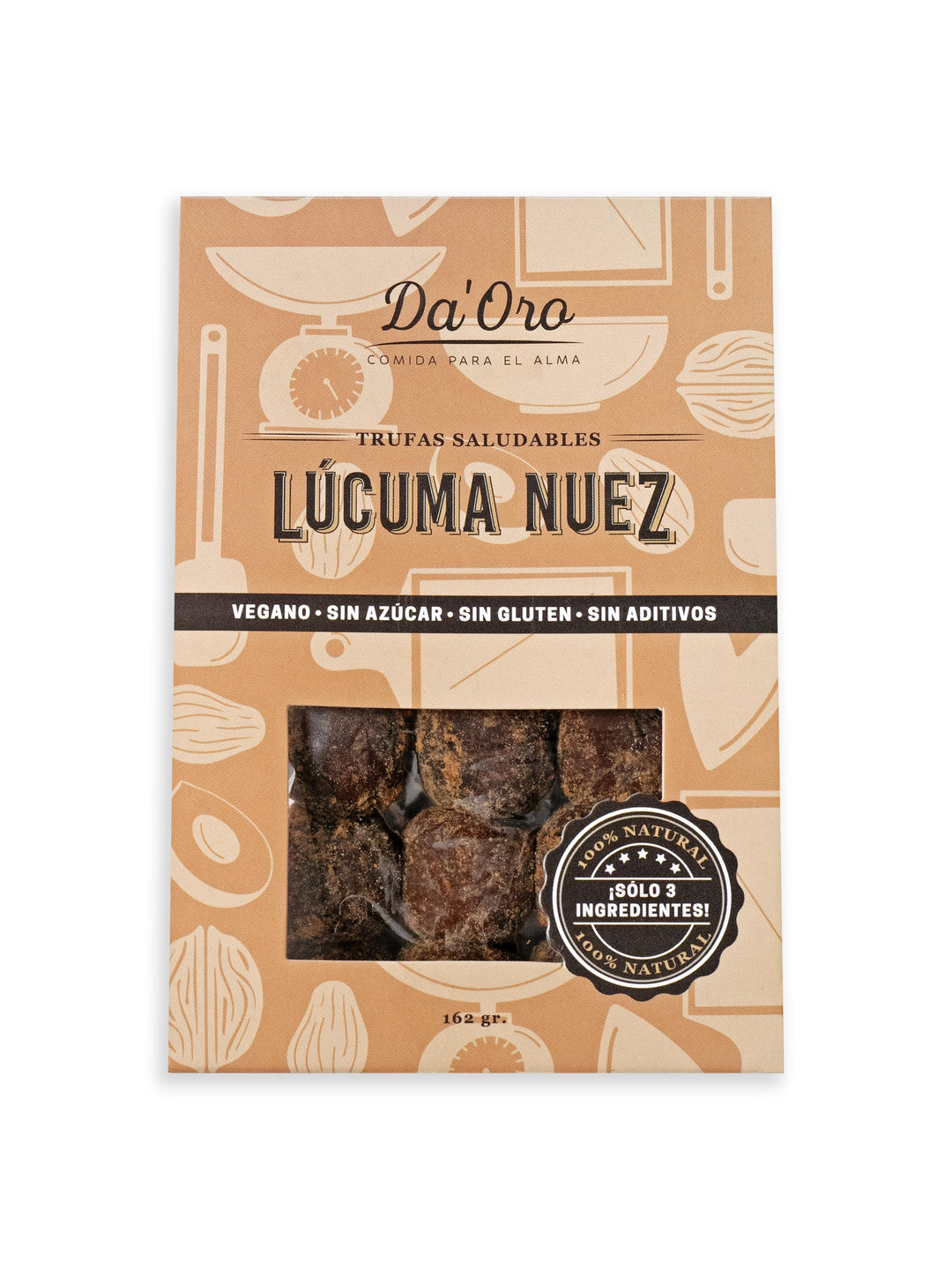 Trufas Lúcuma Nuez 162g