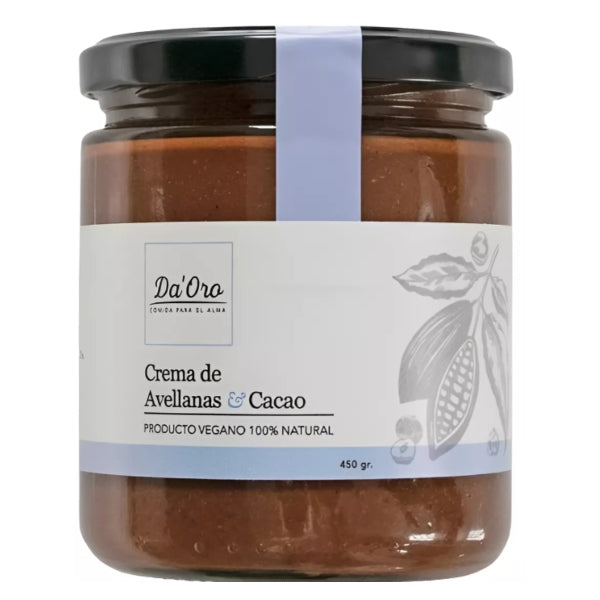 Crema Avellanas Cacao 250g (Sin Gluten Con Alulosa)