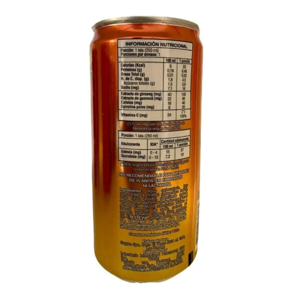 Bebida Energética Mango 250ml|