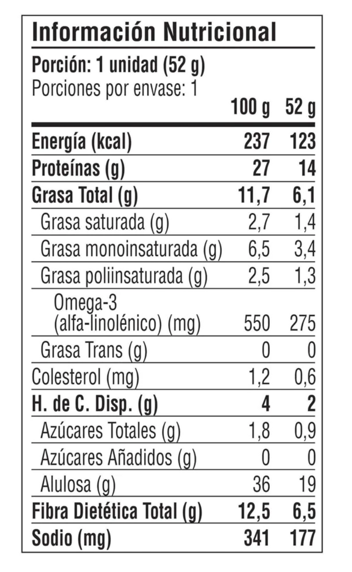 Sow - Chia muffin vainilla keto (sin gluten) - 14g proteina