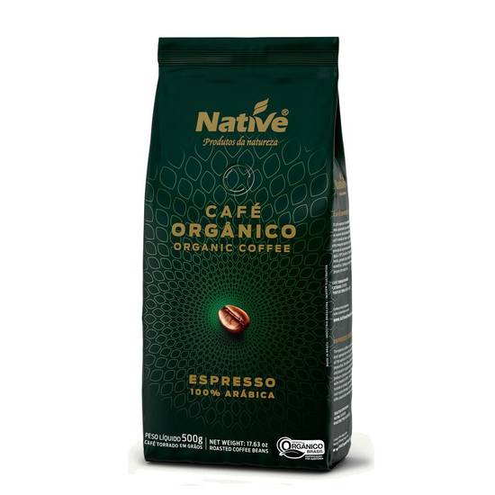 Native · Café Orgánico en Grano 500g