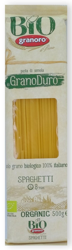 Bio Granoro - Pasta Spaguetti ( Tallarines de semola organica)