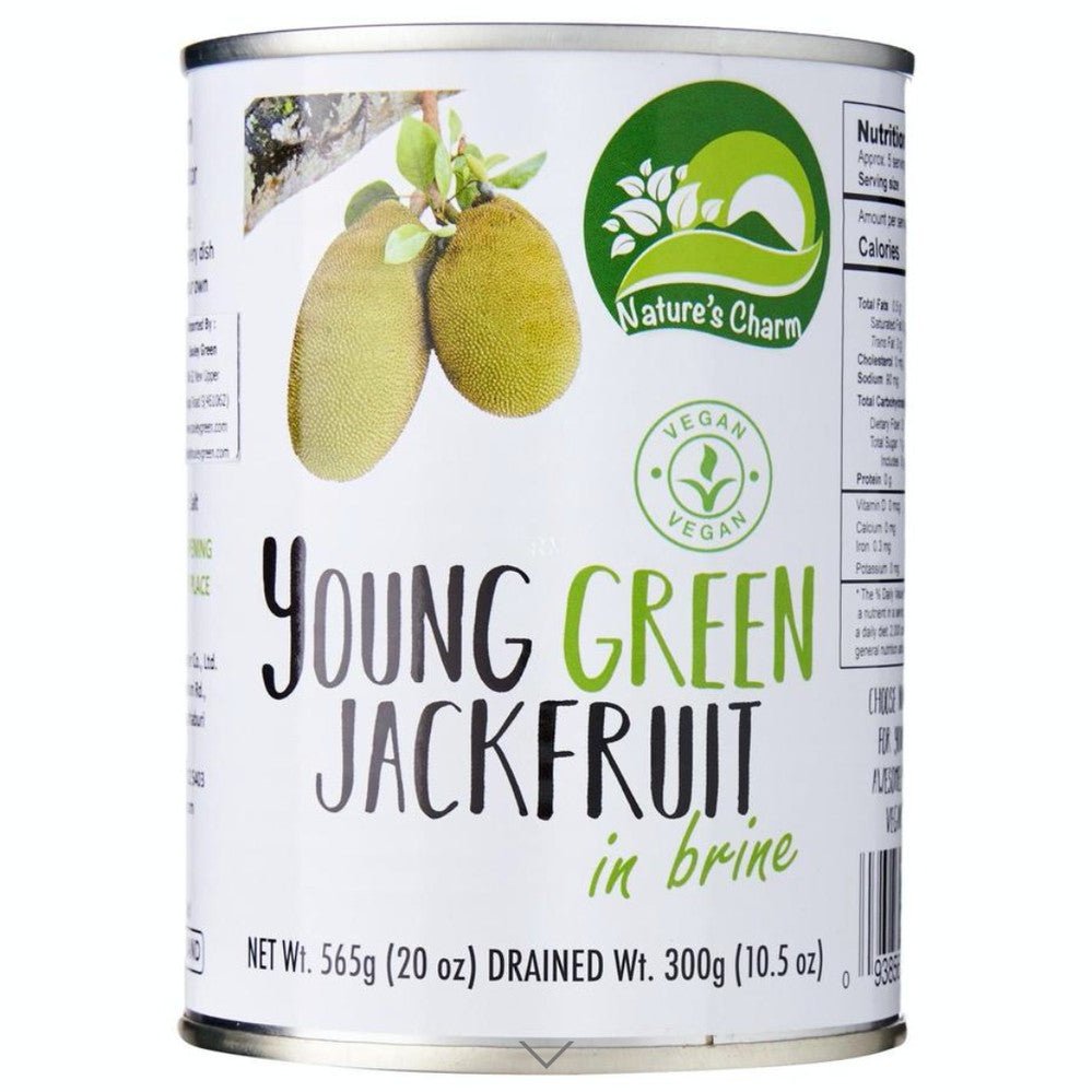 Nature's Charm - Young green Jack fruit in brine (Jaca en salmuera) vegano