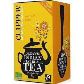 Clipper · Organic indian chai black tea