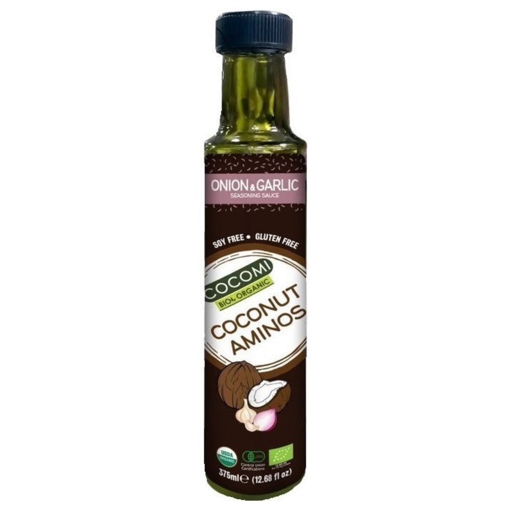 Cocomi · Aminos de coco, cebolla y ajo (orgánico, sin gluten o soya) 250 ml