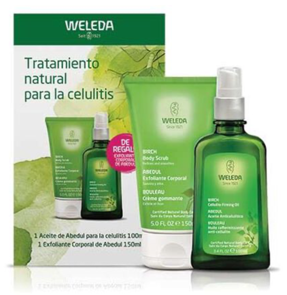 Weleda - Pack Celulitis aceite Adebul 100ml + exfoliante 150ml