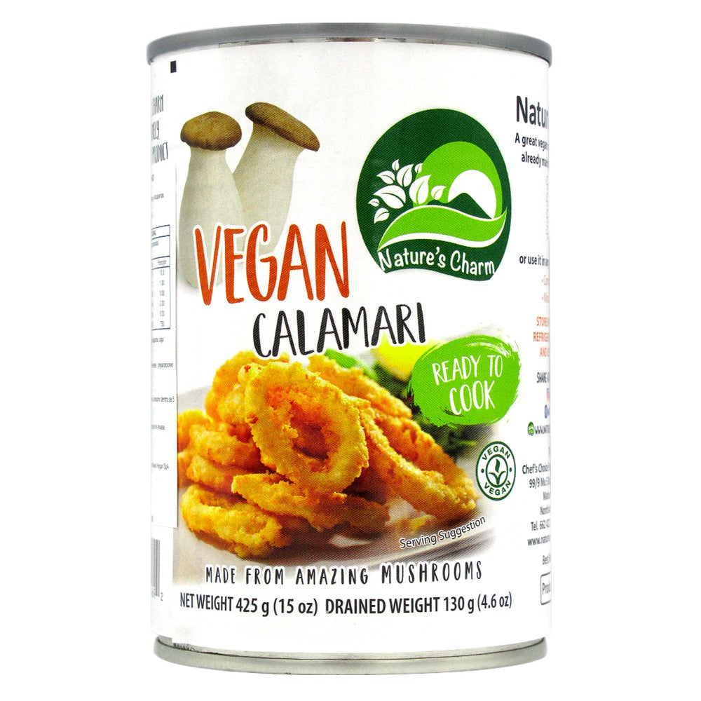 Natures charm - Calamar vegano - Vegan Calamari de champiñon