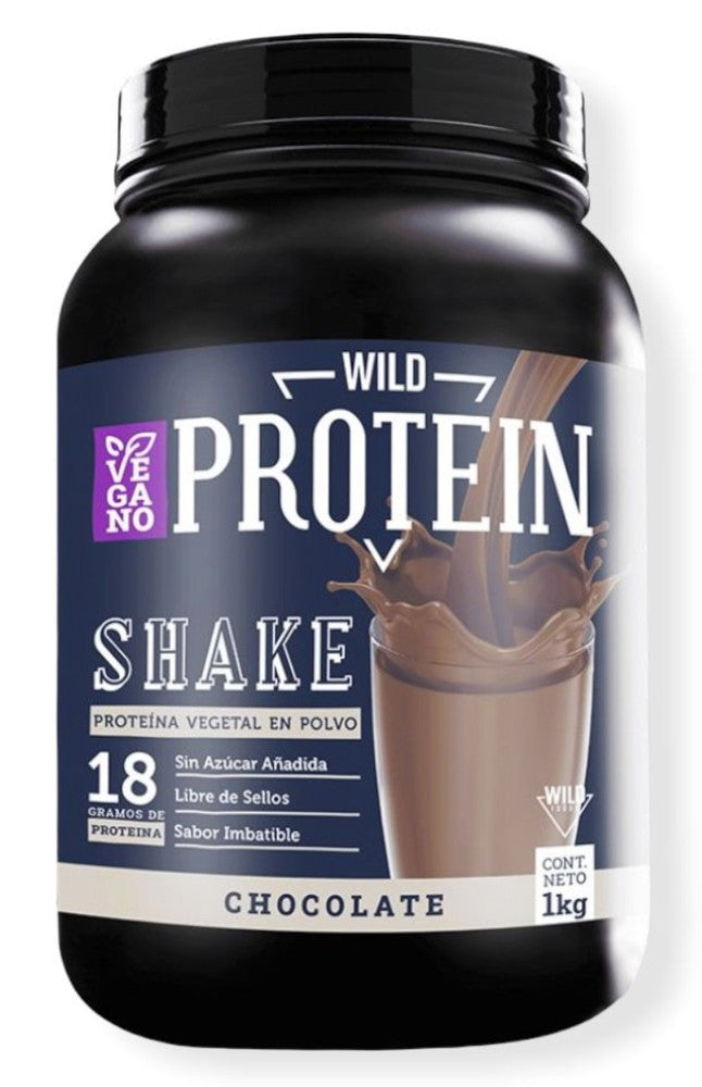 Wild Protein - Protein shake (proteína whey en polvo) Chocolate 1kg