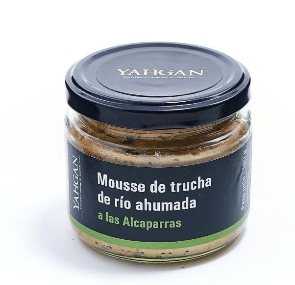 Yaghan - Mousse de trucha de río ahumado a las alcaparras 180g - Yahgan