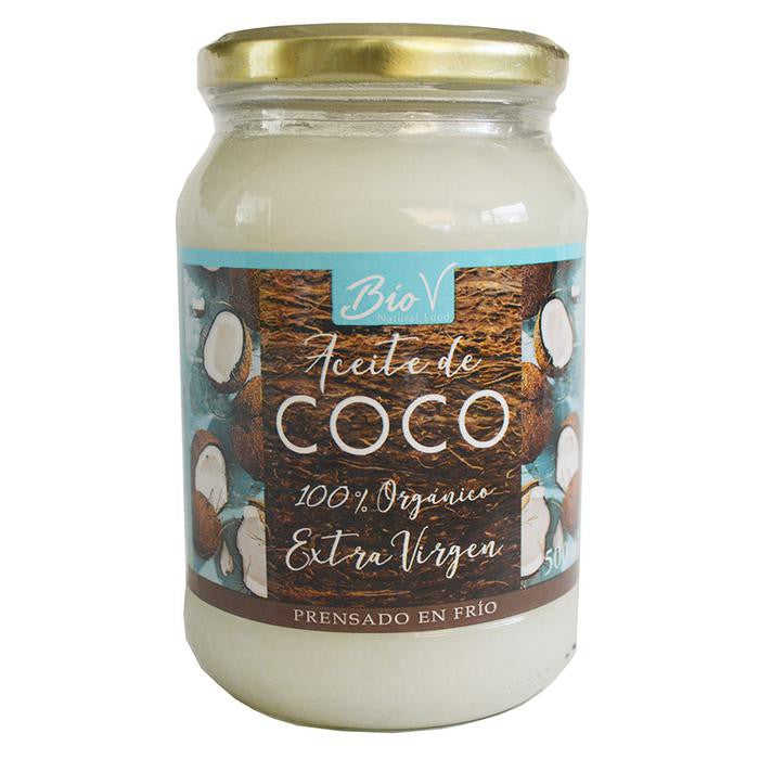 BioV - Aceite de Coco 100% Orgánico 500ml