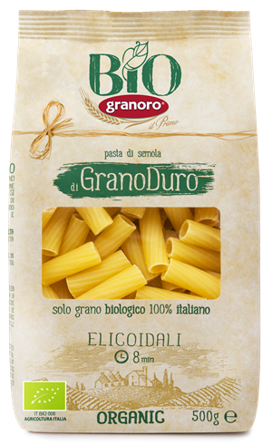 Bio Granoro - Fideos organicos Pasta Elicoidali (grano duro italiano)