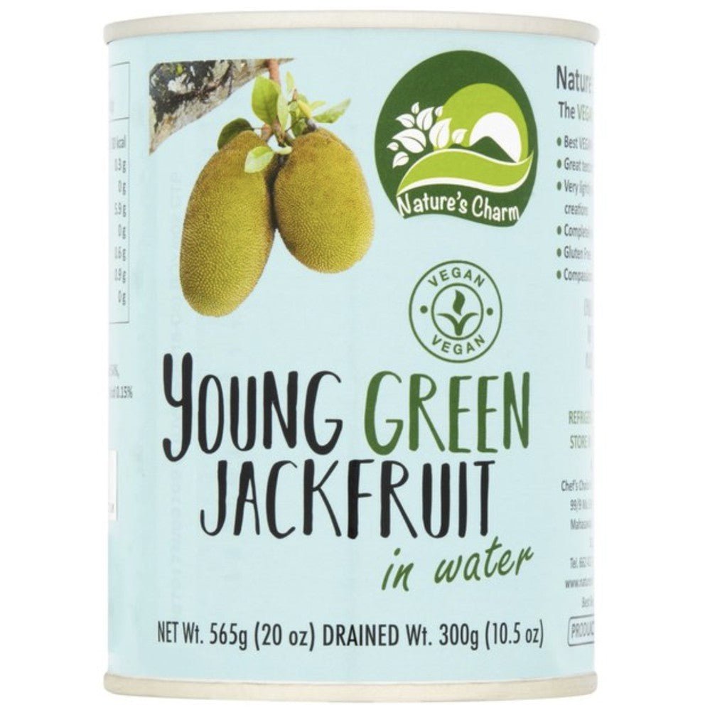 Nature's Charm - Young Green Jackfruit (Jaca entera, en agua)