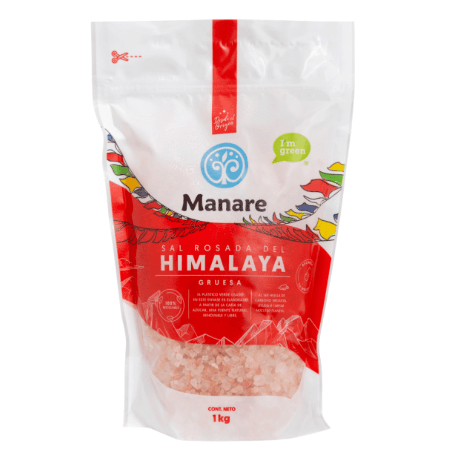 Manare · Sal rosada de Himalaya - Gruesa 1 kg
