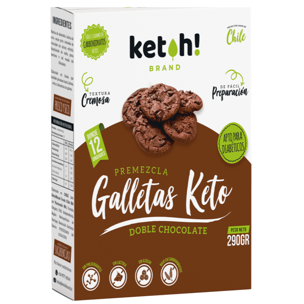 Ketoh · Premezcla galletas KETO (vegano, sin azúcar) 290g