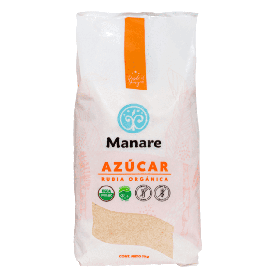 Manare · Azúcar rubia orgánica