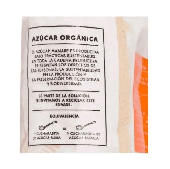 Azúcar rubia Orgánica 1Kg